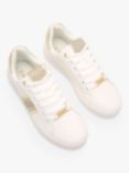 Carvela Rapid Trainers, White/Gold