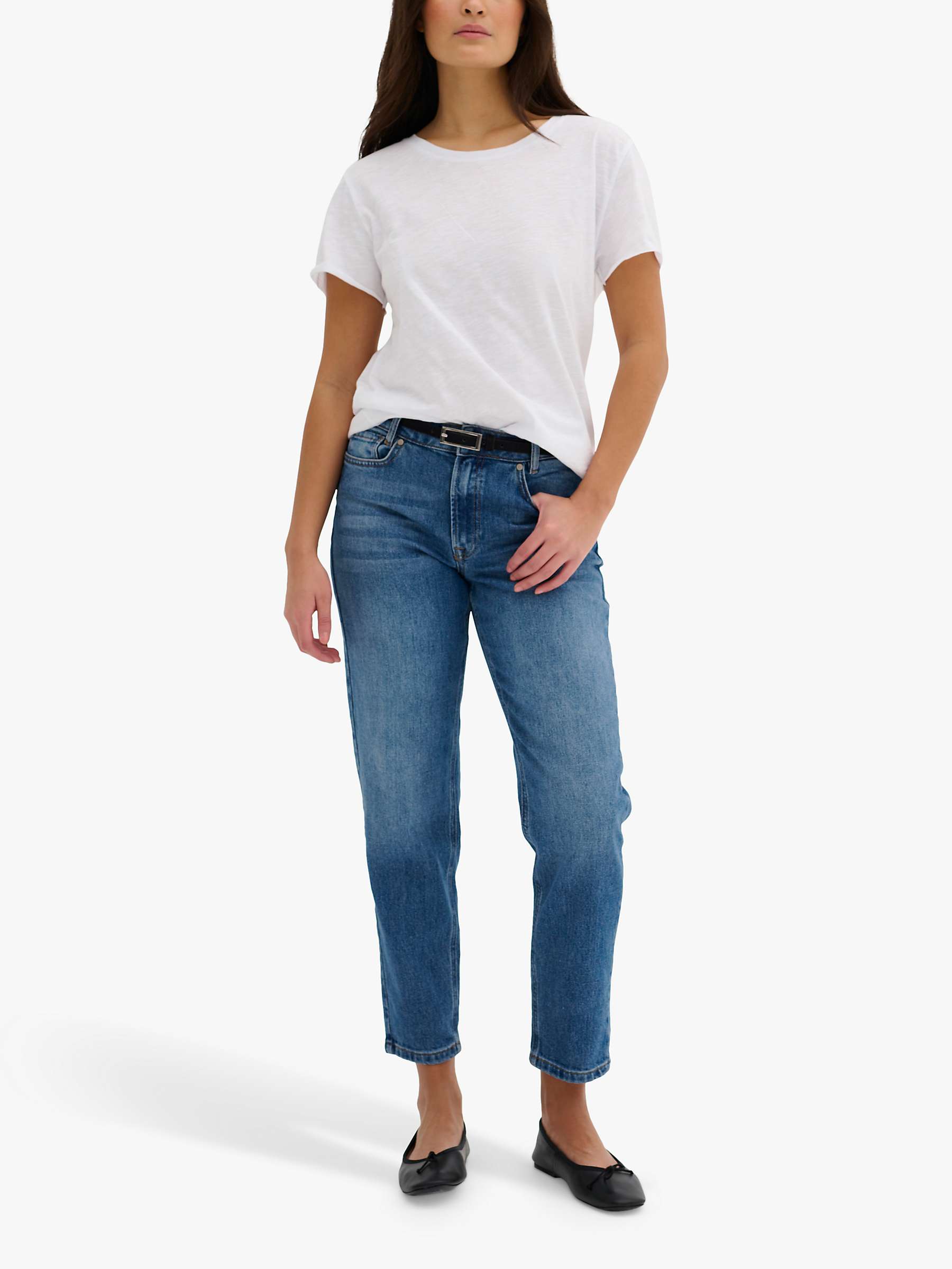 Buy MY ESSENTIAL WARDROBE Mommy High Tapered Jeans Online at johnlewis.com