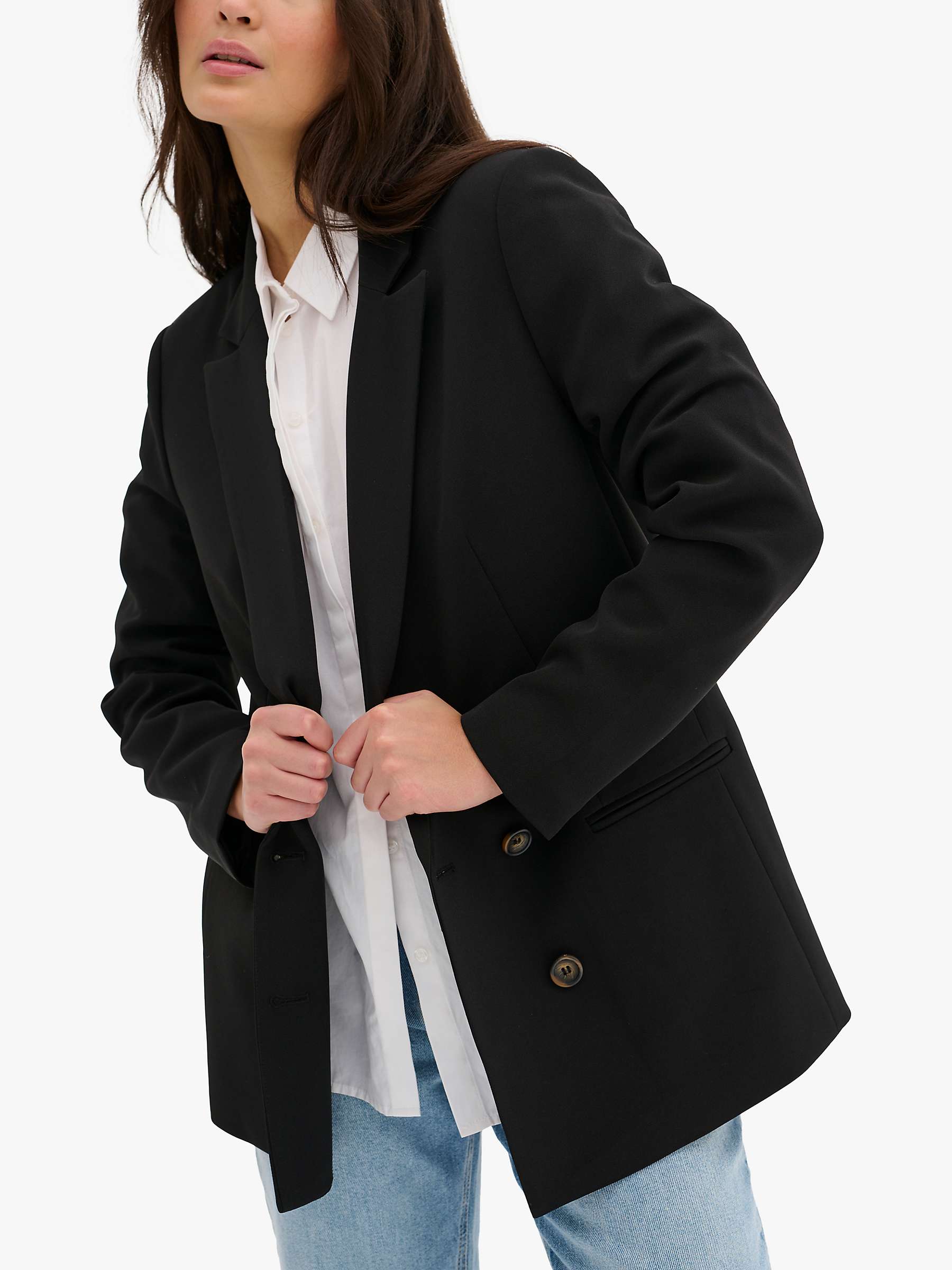 Buy MY ESSENTIAL WARDROBE Tailored Blazer, Black Online at johnlewis.com