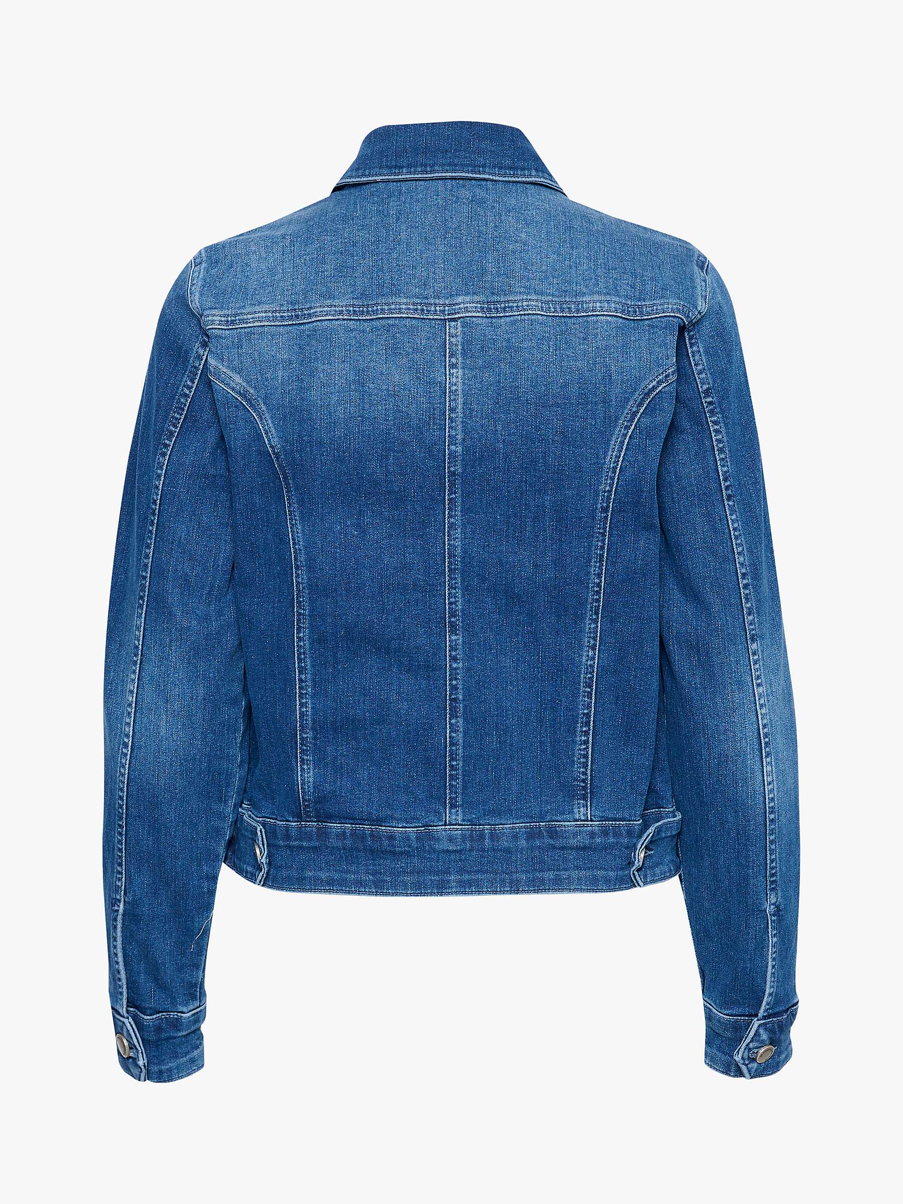 Buy MY ESSENTIAL WARDROBE Regular Fit Denim Jacket, Medium Blue Wash Online at johnlewis.com