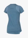 Endura Women's SingleTrack Short Sleeve Jersey, Blue Steel