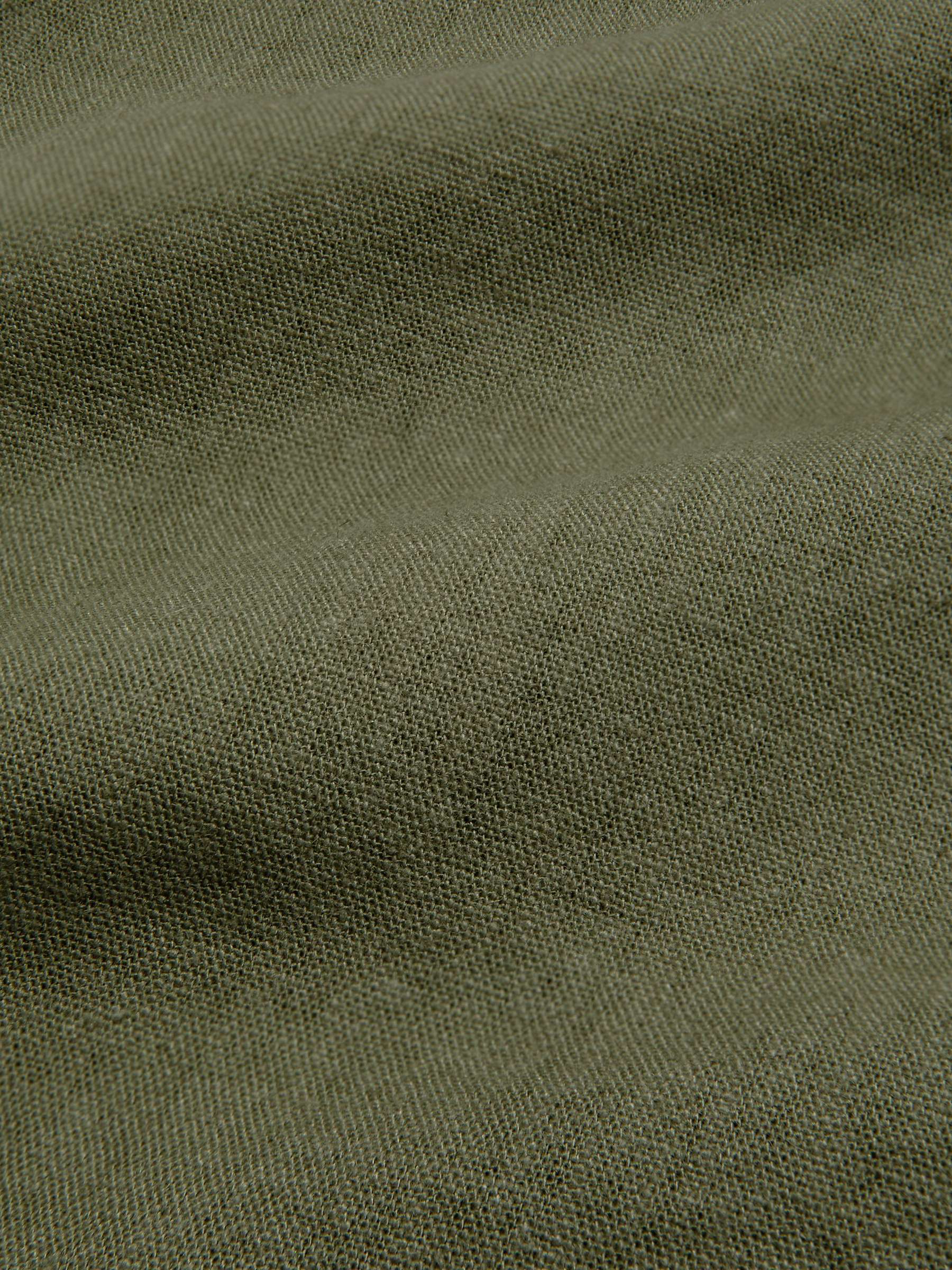 Buy Chelsea Peers Linen Blend Short Sleeve Shirt, Khaki Online at johnlewis.com