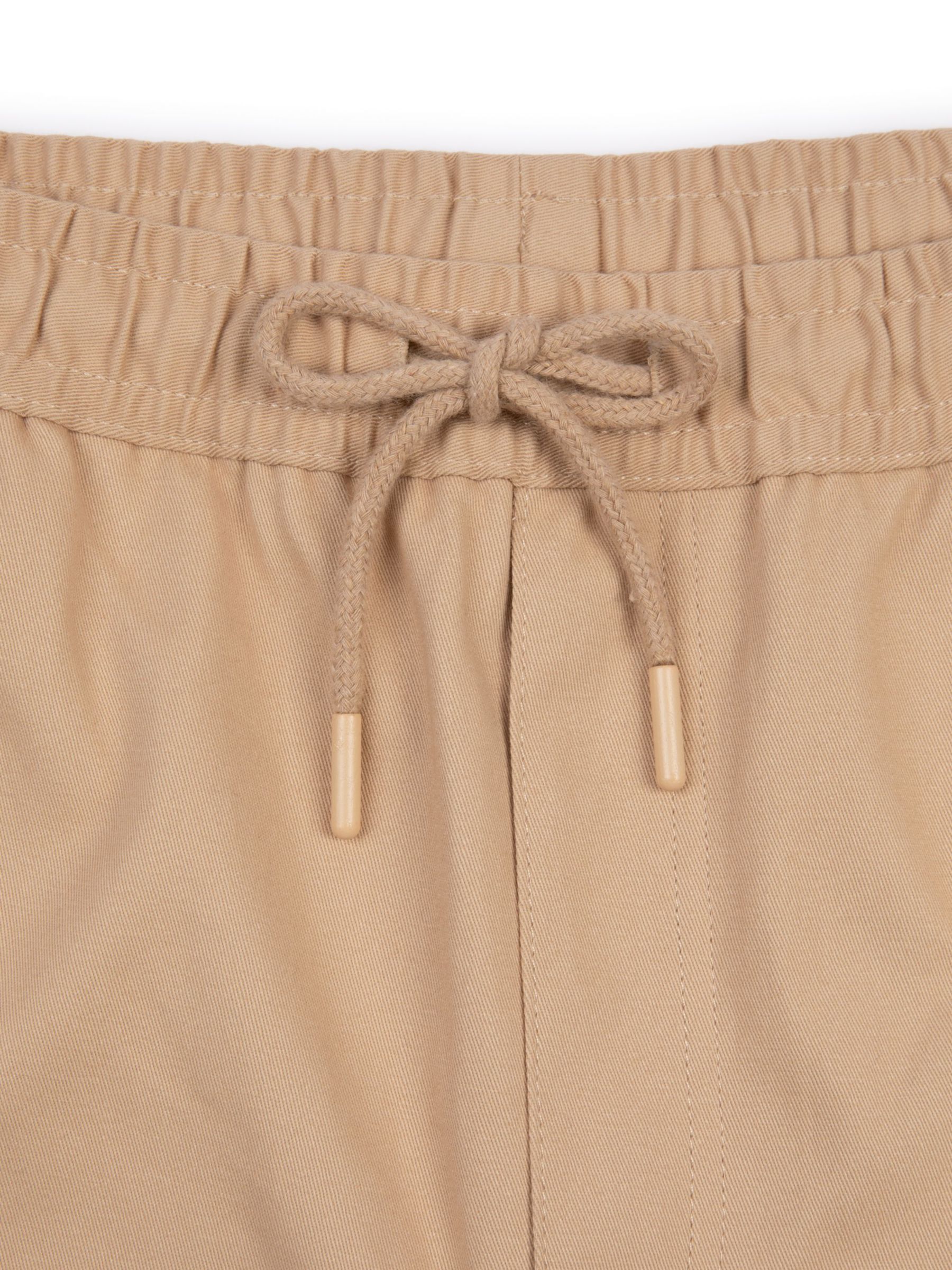 Buy Chelsea Peers Cotton Relaxed Chinos, Camel Online at johnlewis.com
