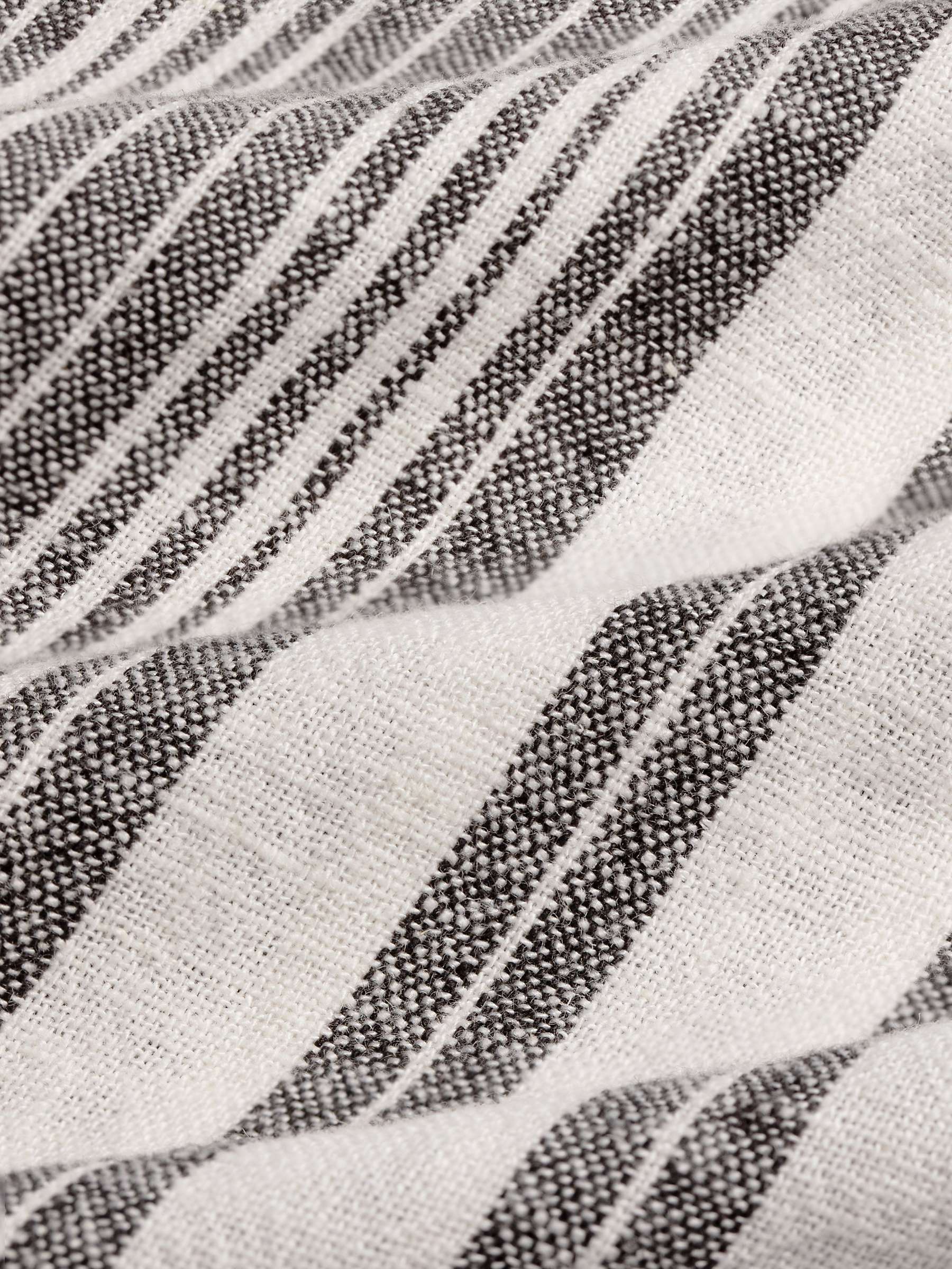 Buy Chelsea Peers Linen Blend Stripe Shorts, White/Multi Online at johnlewis.com