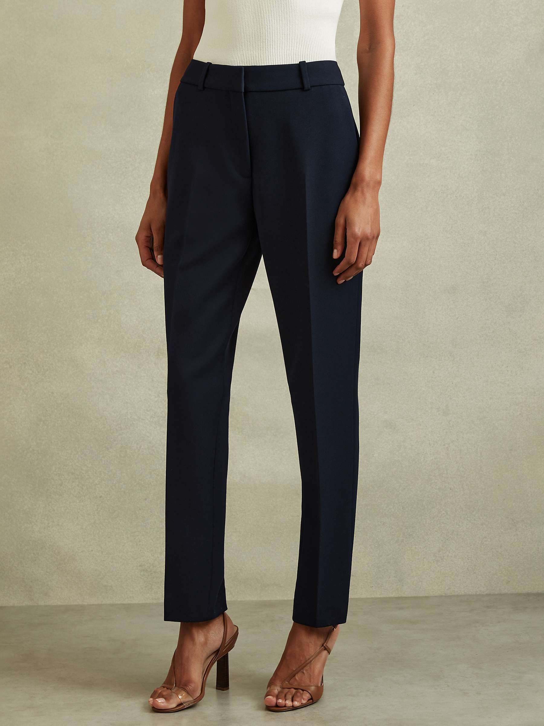 Buy Reiss Petite Gabi Slim Fit Suit Trousers Online at johnlewis.com