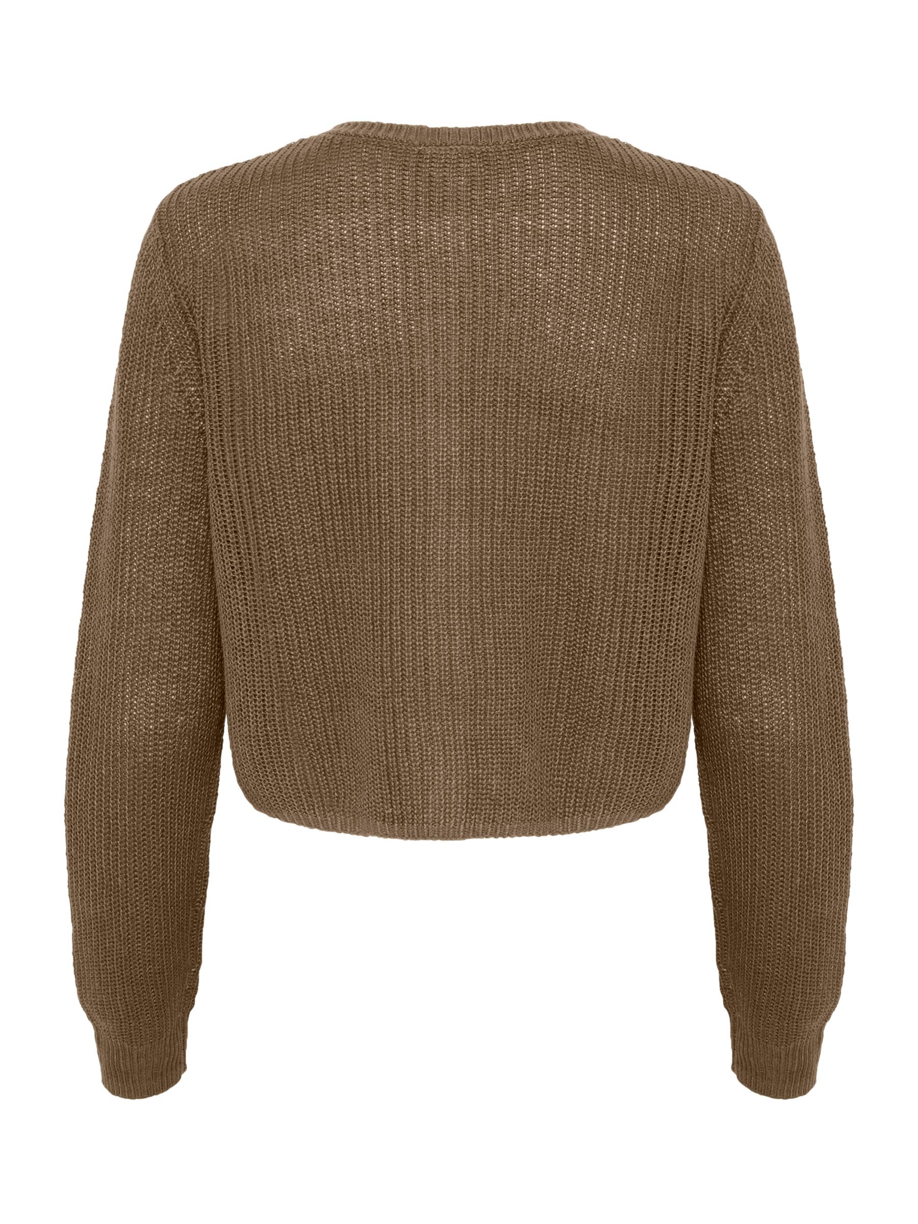 Buy Part Two Gigia Cropped Round Neck Cardigan, Canteen Online at johnlewis.com