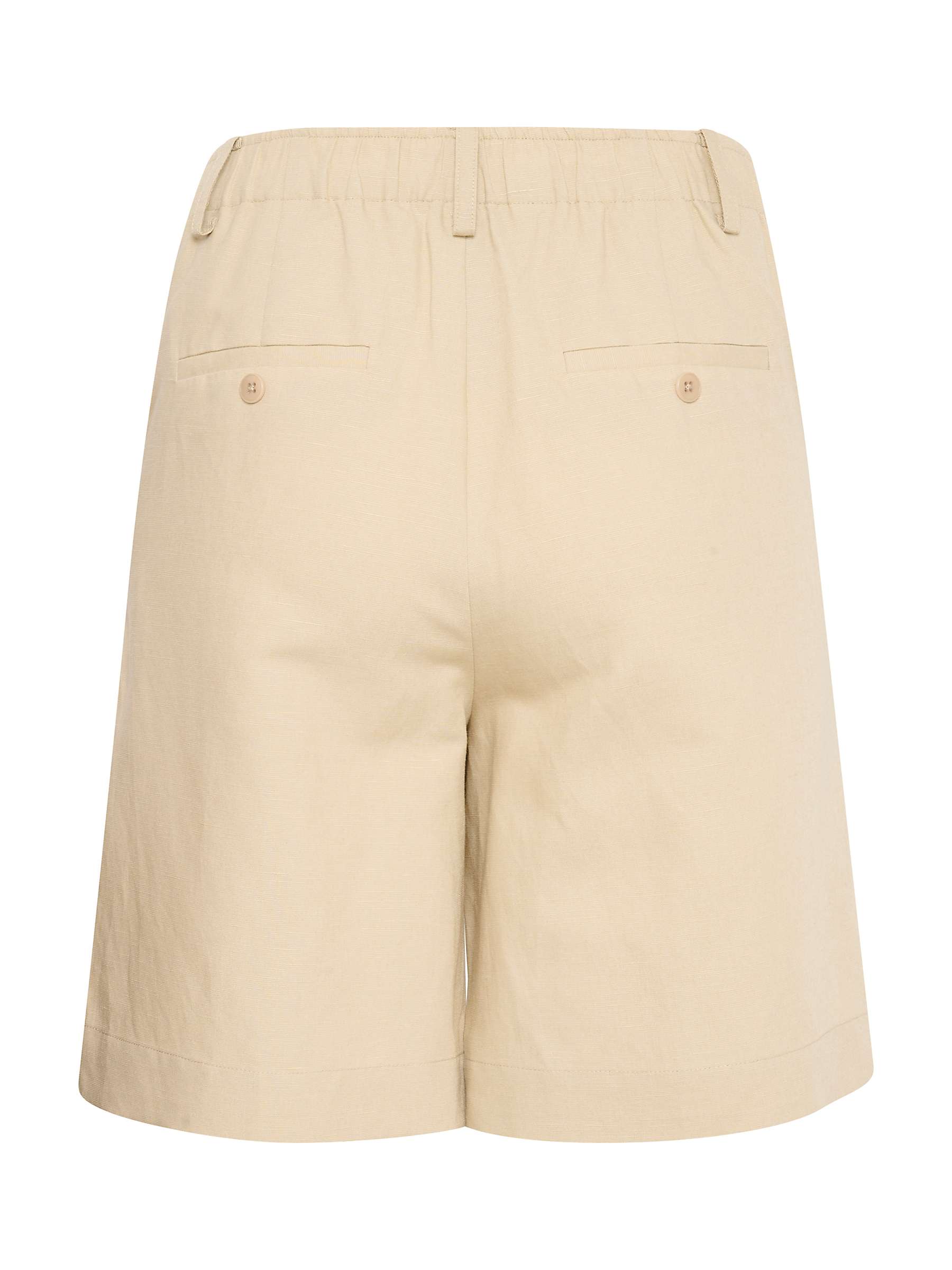 Buy Part Two Gentina High Waisted Shorts, White Pepper Online at johnlewis.com
