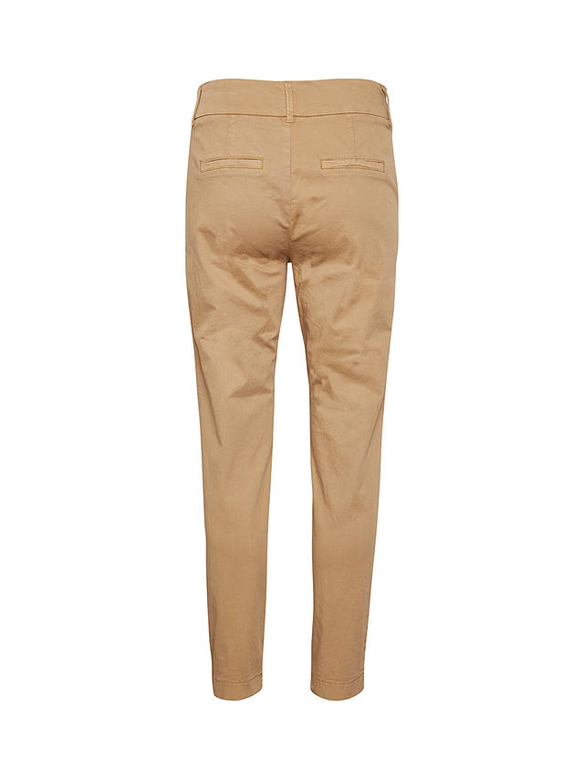 Part Two Soffys Cropped Chino Trousers, Tannin