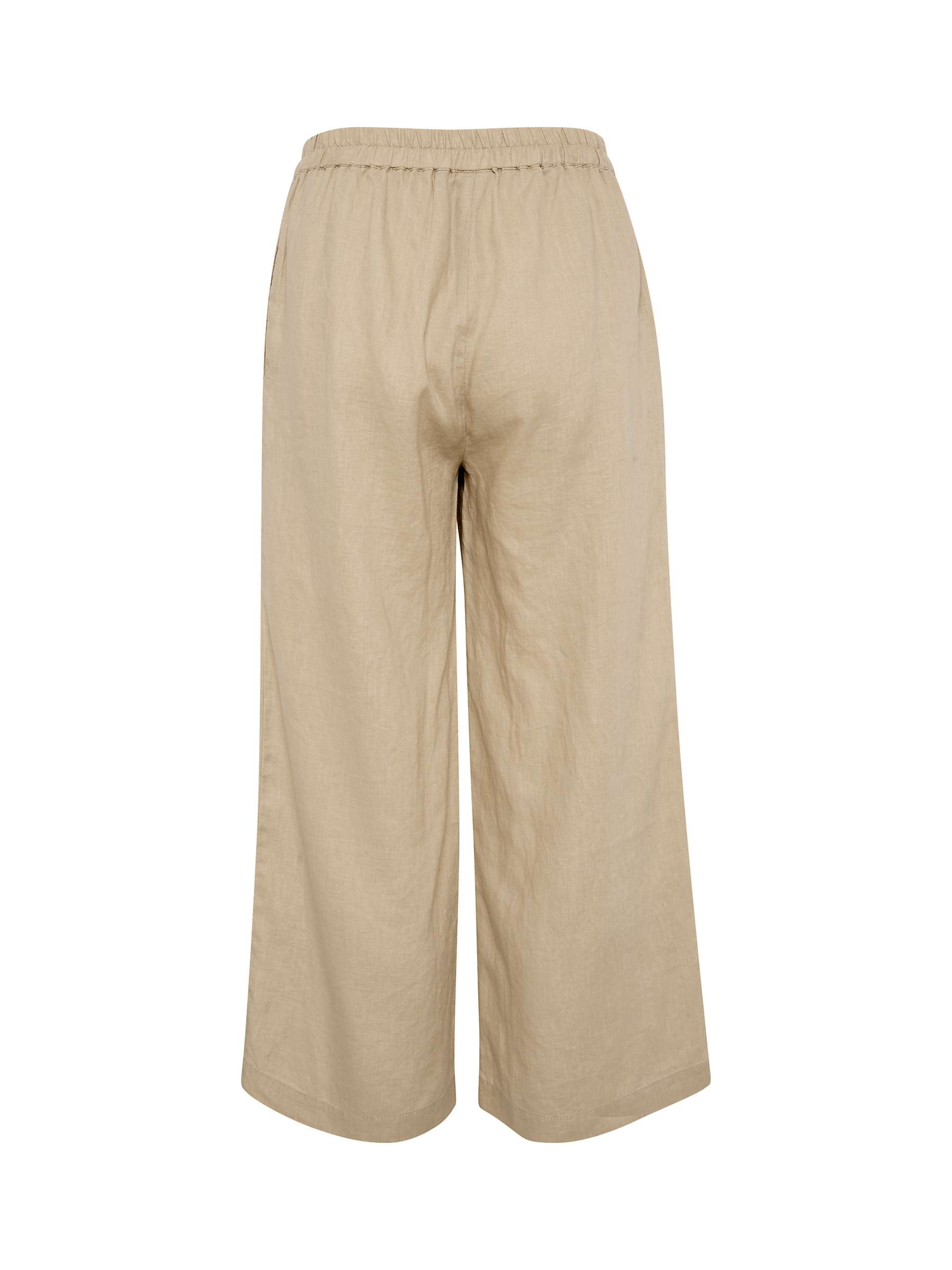 Buy Part Two Petrines Linen Wide Leg Cropped Trousers Online at johnlewis.com