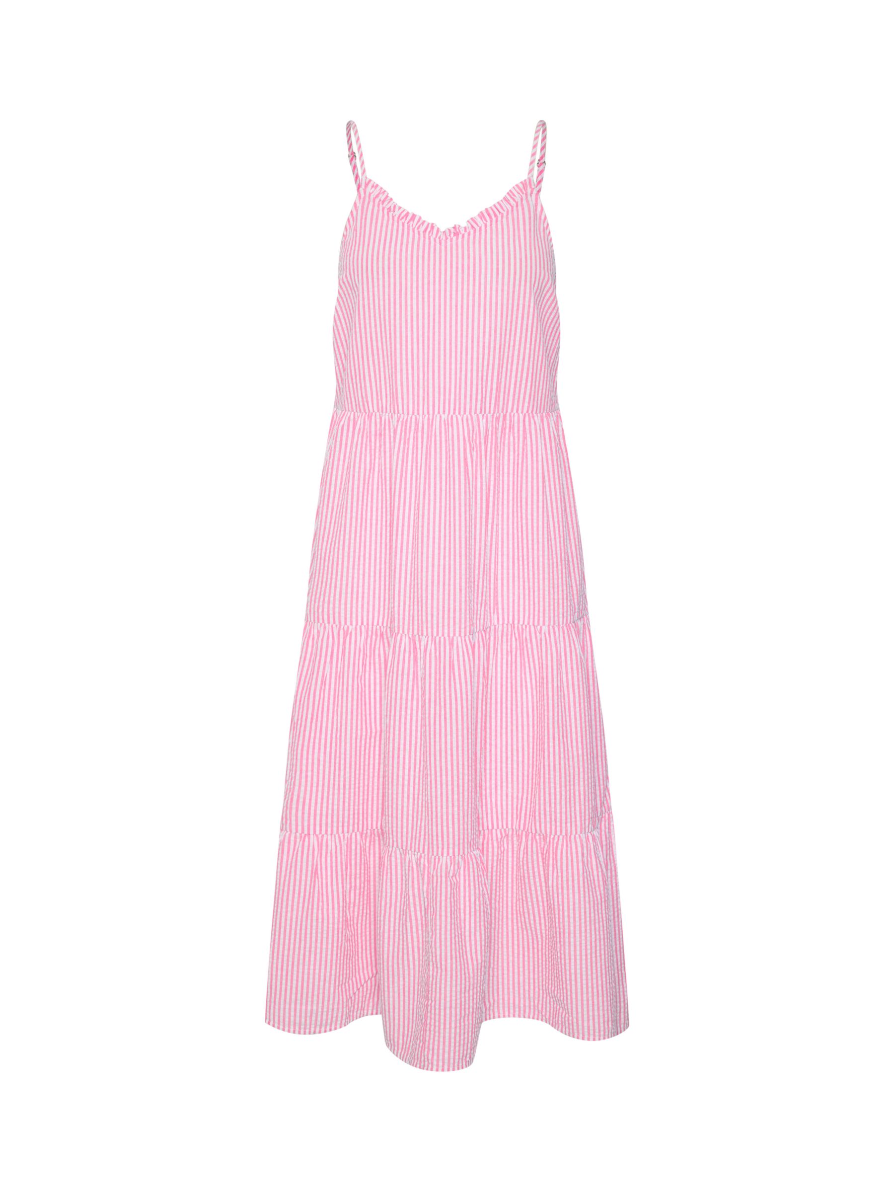 Saint Tropez Elmiko Spaghetti Strap Midi Dress, Pink Cosmos, XS