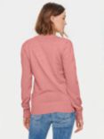 Saint Tropez Mila Long Sleeve Crew Neck Pullover Jumper