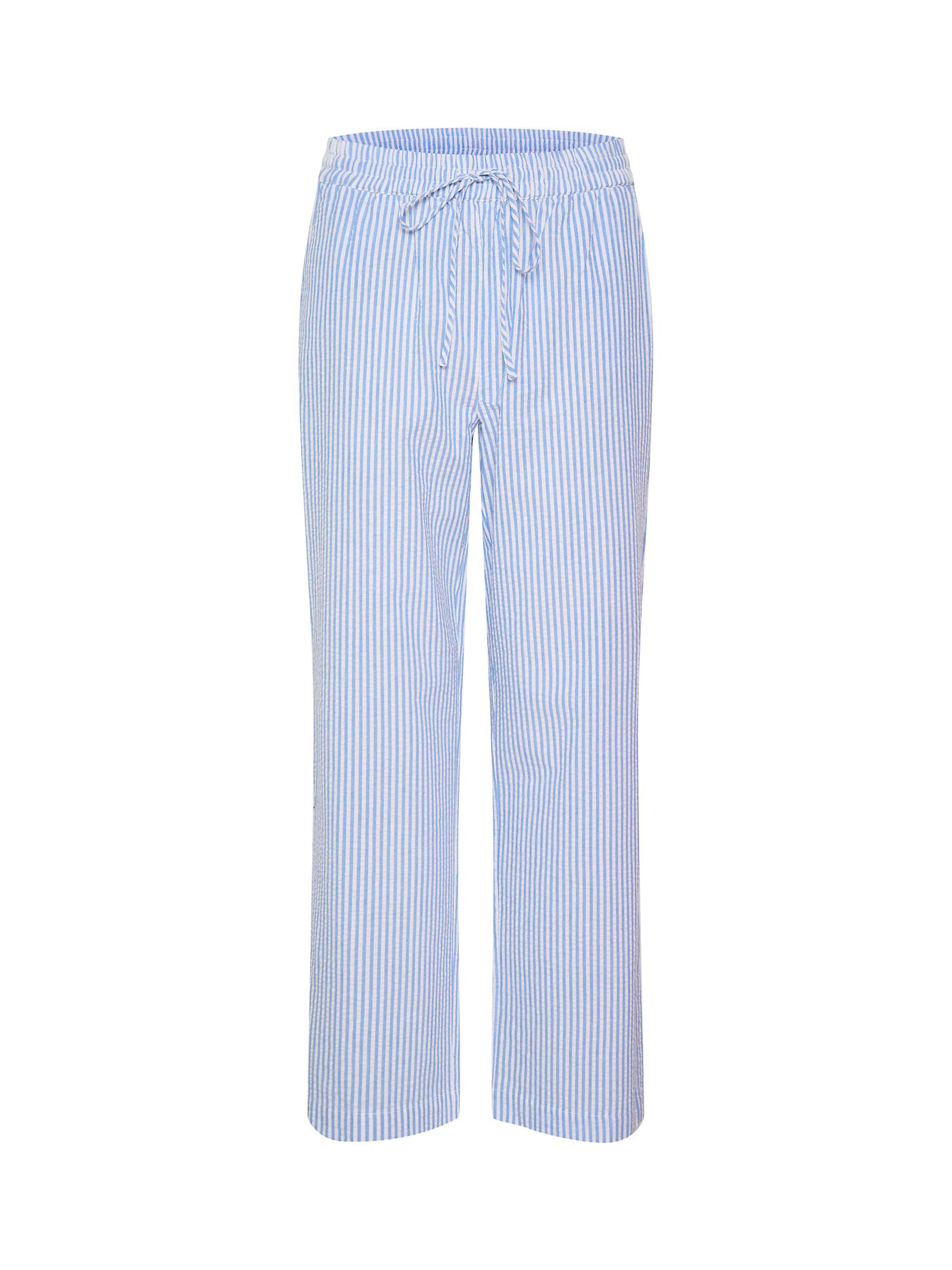 Buy Saint Tropez Elmiko Elastic Waist Casual Trousers, Palace Blue Online at johnlewis.com