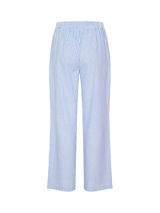 Saint Tropez Elmiko Elastic Waist Casual Trousers, Palace Blue