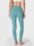 Sweaty Betty Super Soft Yoga Leggings, Reef Teal Blue Marl