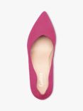 Gabor Degree Suede Court Shoes, Pink