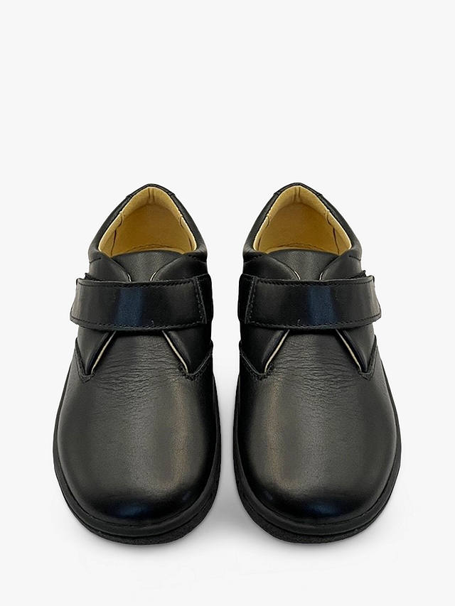 Young Soles Kids' Leather Oliver Shoes, Black