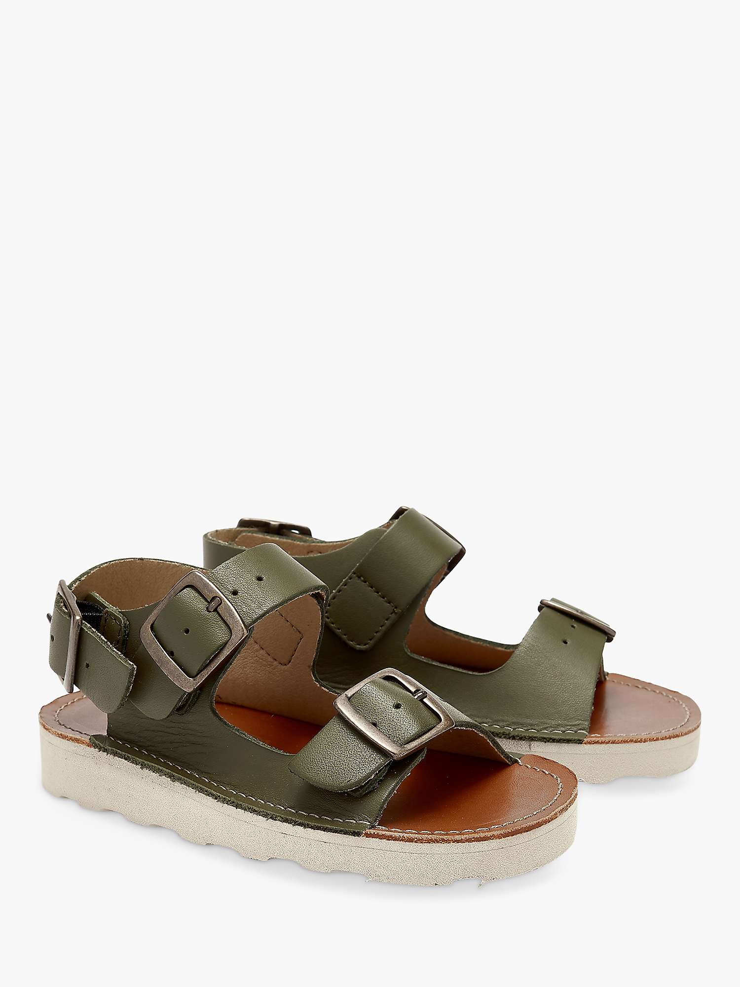 Buy Young Soles Kids' Spike Leather Sandals Online at johnlewis.com