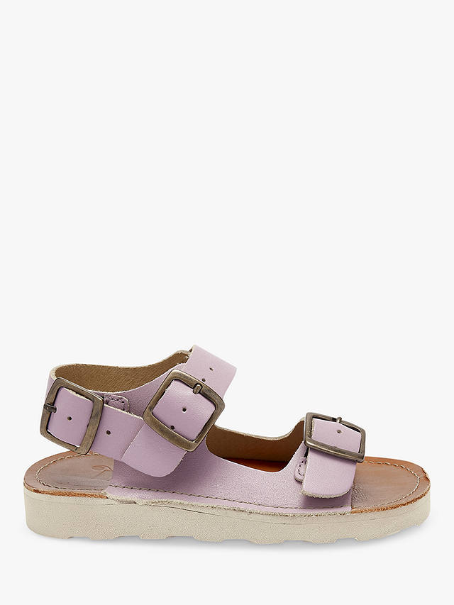 Young Soles Kids' Spike Leather Sandals, Lilac