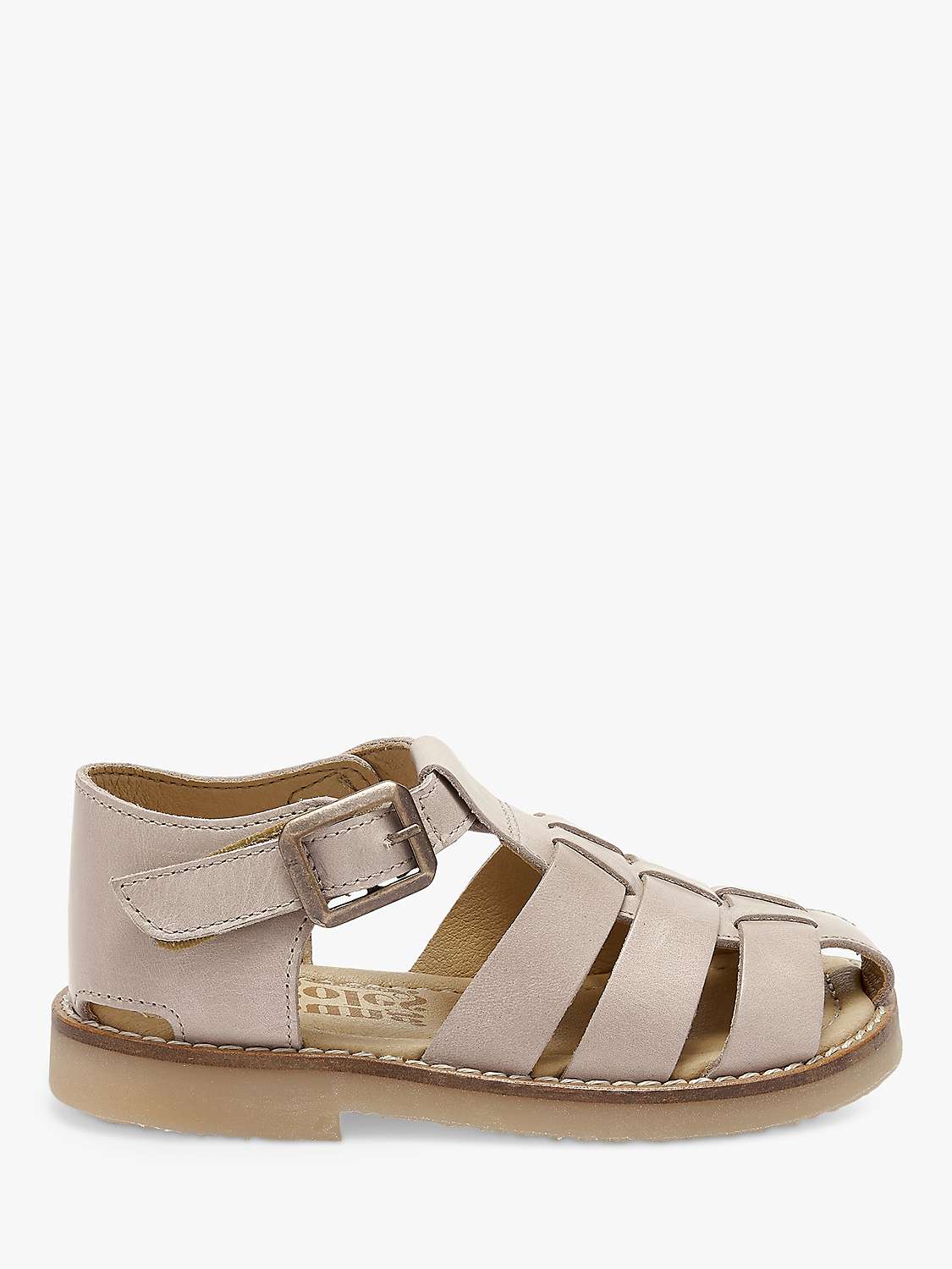 Buy Young Soles Kids' Leather Noah Fisherman Sandals Online at johnlewis.com
