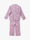 Stych Kids' Cotton Breakfast Pyjamas, Light Purple