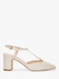 Dune Dominate Leather Court Shoes, Cream