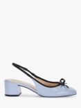 Dune Classy Leather Slingback Court Shoes