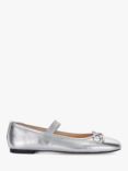 Dune Helenas Flexible Sole Ballet Pump, Silver