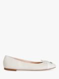 Dune Highest Toe Cap Leather Ballet Flats