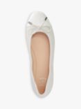 Dune Highest Toe Cap Leather Ballet Flats