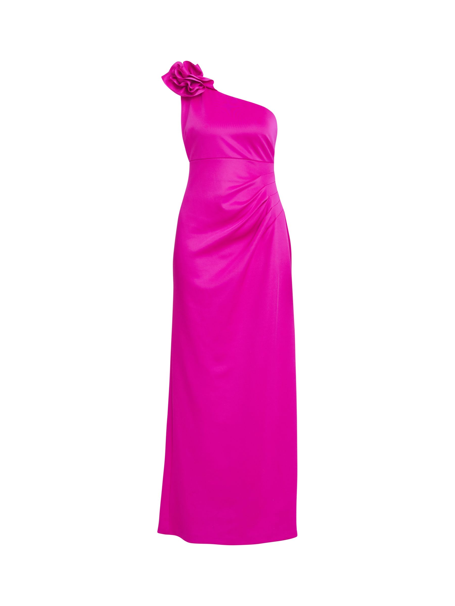 Buy Gina Bacconi Agatha Flower Detail One Shoulder Maxi Dress Online at johnlewis.com