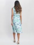 Gina Bacconi Roseline Abstract Spot Print Holiday Dress, Multi