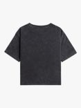 Roxy Kids' Sun For All Seasons Organic Cotton T-Shirt, Phantom