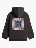 Roxy Kids' Different Pulses Hoodie, Phantom