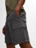 SELECTED HOMME Regular Fit Cotton Blend Cargo Shorts, Phantom