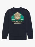 Element Kids' x Smokey Bear Collection Cotton Blend Sweatshirt, Eclipse Navy