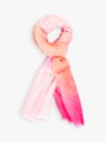 chesca Ombre Scarf, Pink/Orange