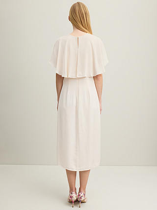 L.K.Bennett Royal Ascot Sadie Knee Length Dress, Cream/Ivory