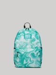 Superdry Montana Abstract Printed Backpack, Irridecent Bali Blue