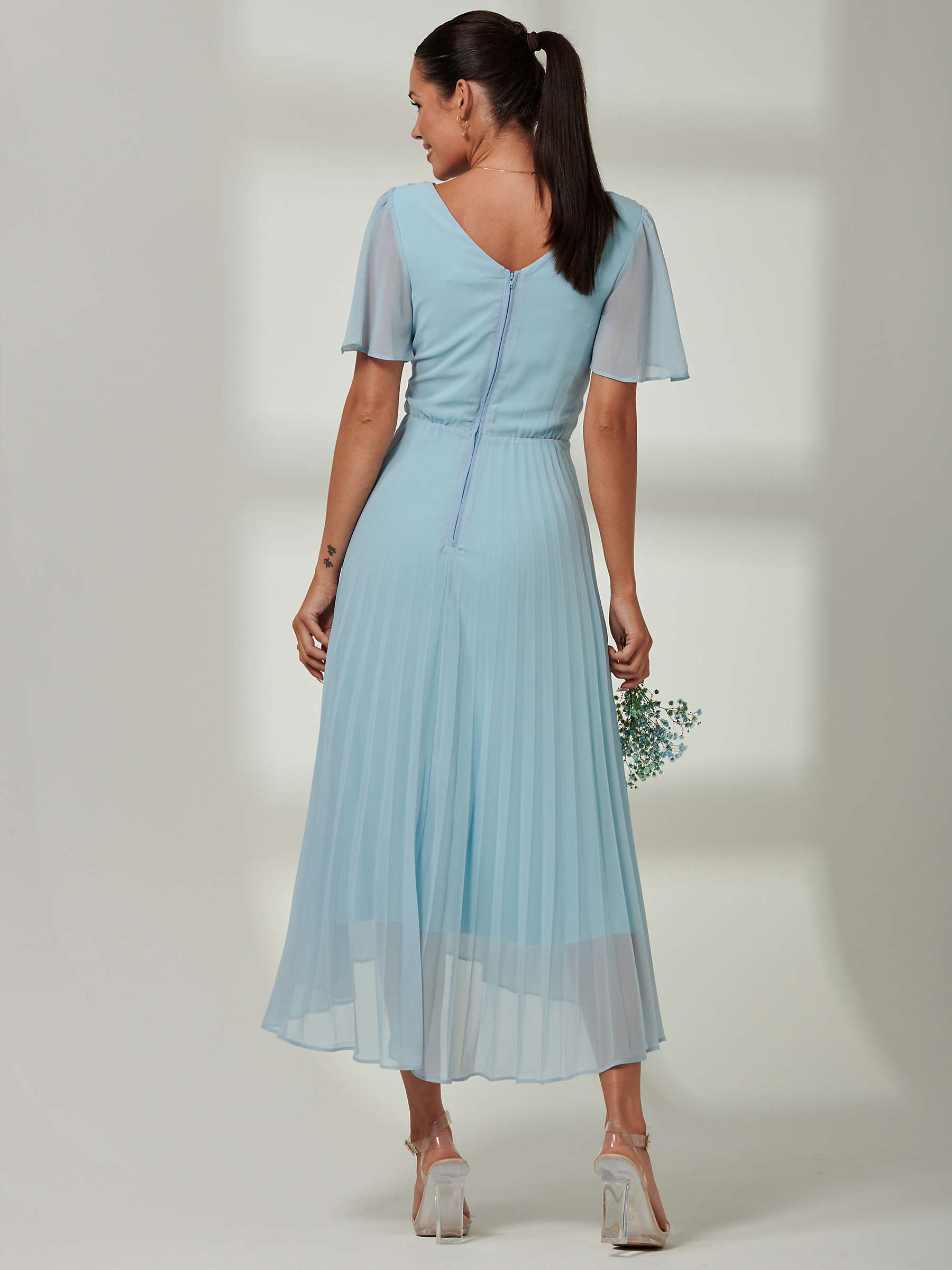 Buy Jolie Moi Elene Chiffon Midi Dress Online at johnlewis.com