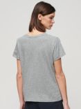 Superdry Slub Embroidered V-Neck T-Shirt