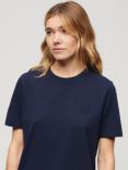 Superdry Embroidered Vintage Logo T-Shirt, Richest Navy