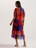 Ted Baker Miru Organza Tropical Bloom Midi Dress, Multi