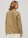 Superdry Military M65 Cotton Utility Jacket, Classic Tan Brown
