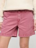 Superdry Classic Chino Shorts, Mauve Pink