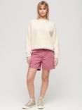 Superdry Classic Chino Shorts, Mauve Pink