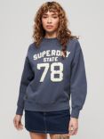 Superdry Applique Athletic Loose Sweatshirt