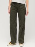 Superdry Low Rise Embroidered Cargo Trousers