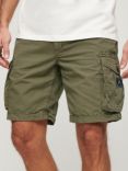 Superdry Parachute Light Shorts, Chive Green