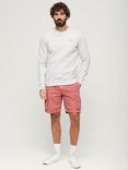 Superdry Parachute Light Shorts, Dusty Rose