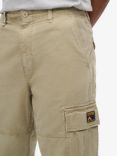 Superdry Wide Fit Baggy Cargo Jeans, Brown